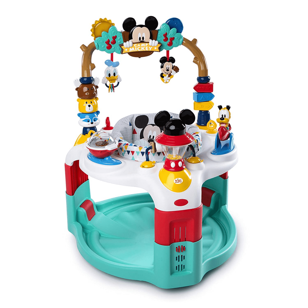 Bright Starts Disney Baby Mickey Mouse Camping Activity Saucer