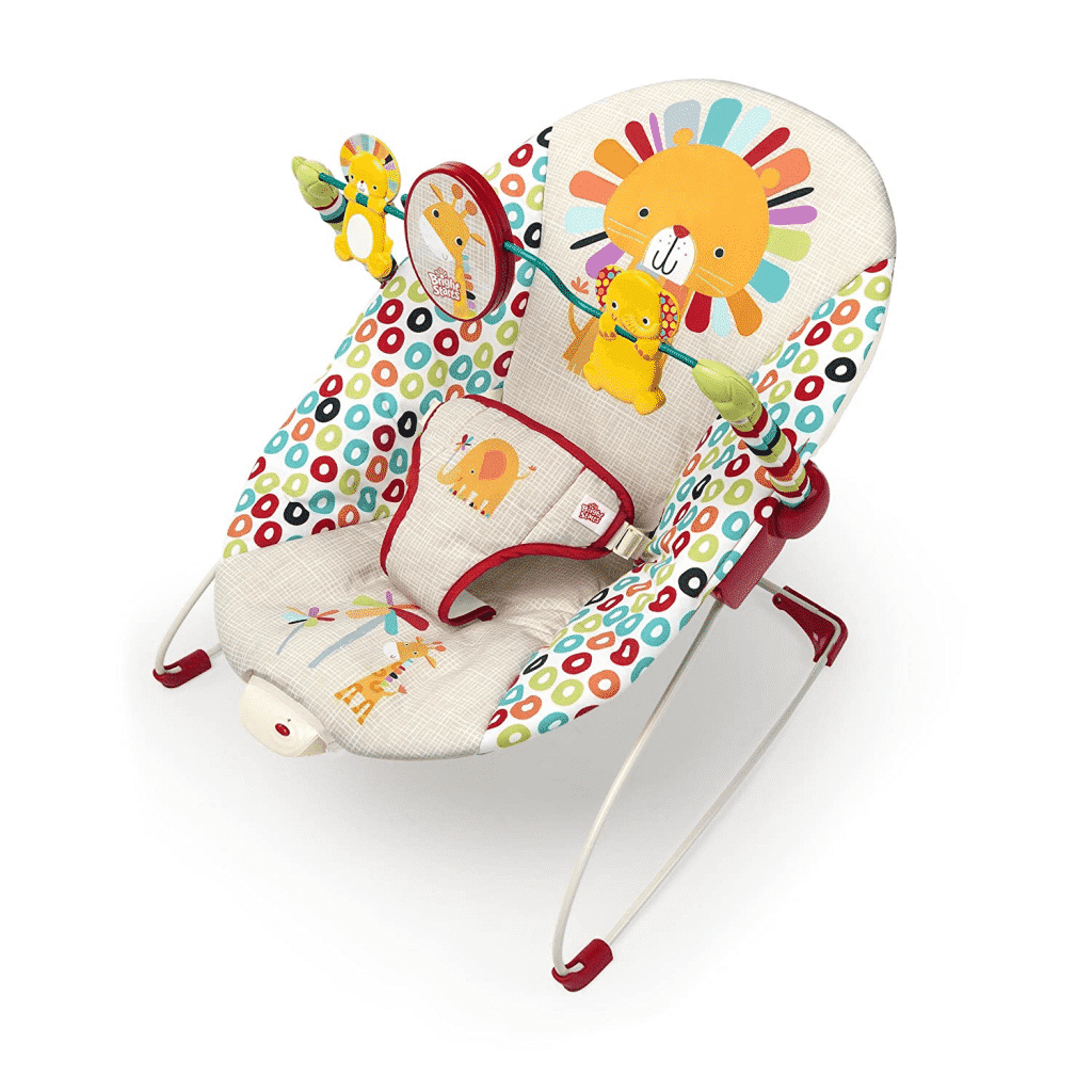 Bright Starts Playful Pinwheels Bouncer with Vibrating Seat