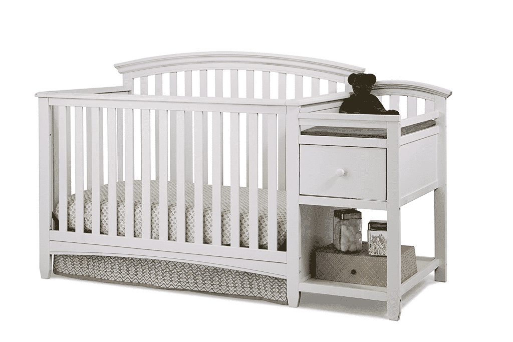 Imagio Baby Montville 4-in-1 Crib and Changer Combo with Pad