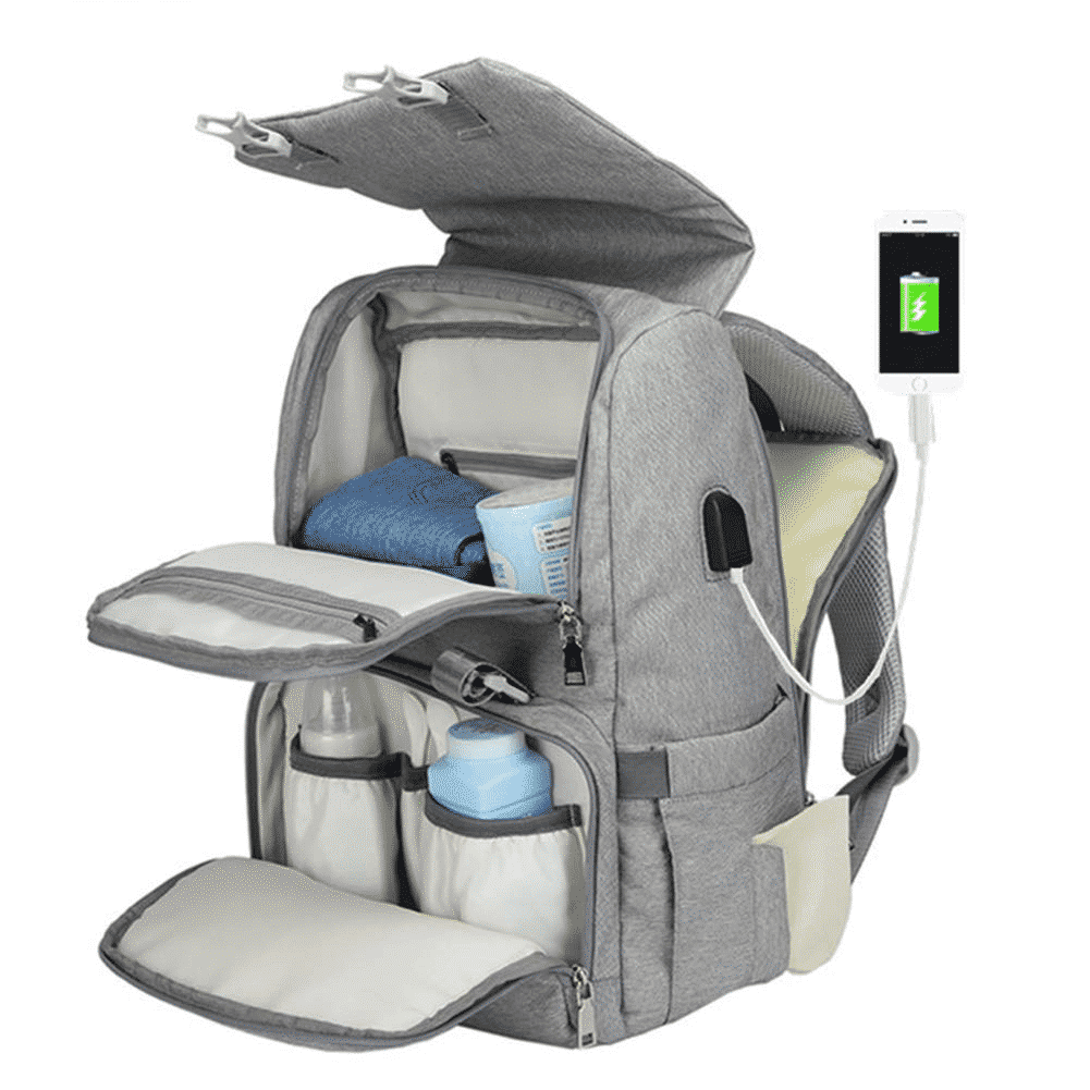 JHhomezeit Diaper Bag Backpack for Mom and Dad