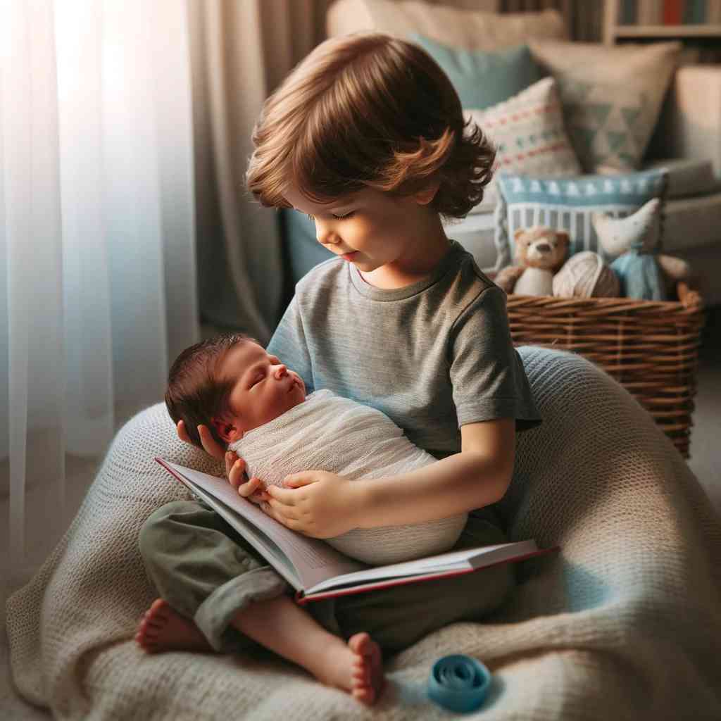 Newborn And Sibling Photoshoot Ideas