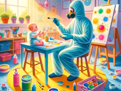 Is Acrylic Paint Safe For Babies